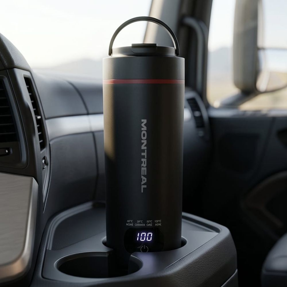 Hervidor Eléctrico Portátil Para Vehículo Montreal - HEP-1212