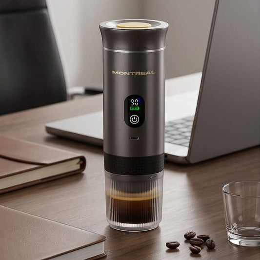 Cafetera Portátil para Espresso 3 en 1 Montreal - CPE-1112