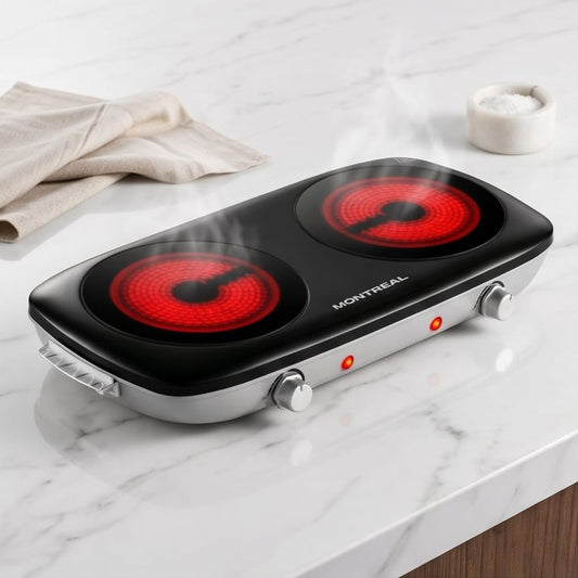Cocina Vitrocerámica 2H Montreal JL-3014
