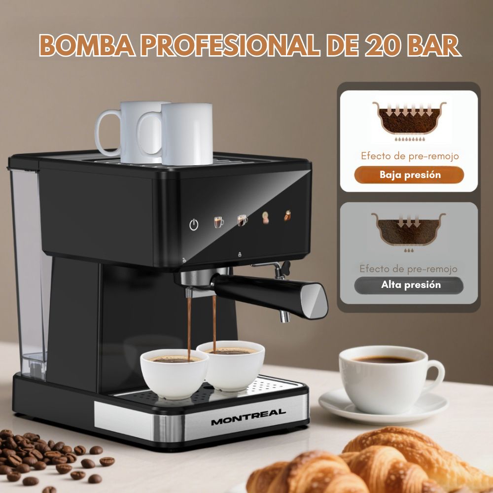 Cafetera Para Espresso Montreal - CFM-1623