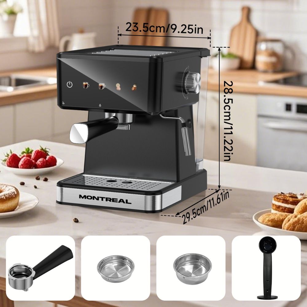 Cafetera Para Espresso Montreal - CFM-1623