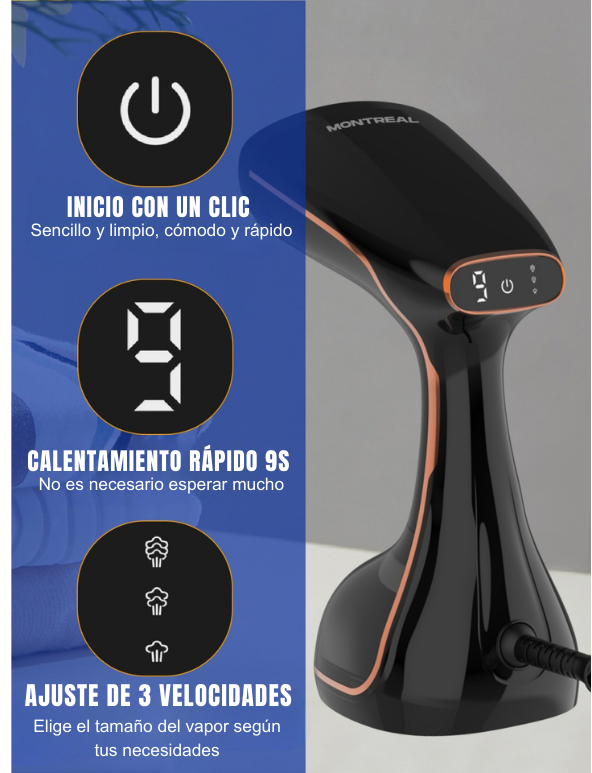 VAPORIZADOR DE PRENDAS MONTREAL - VP-1602