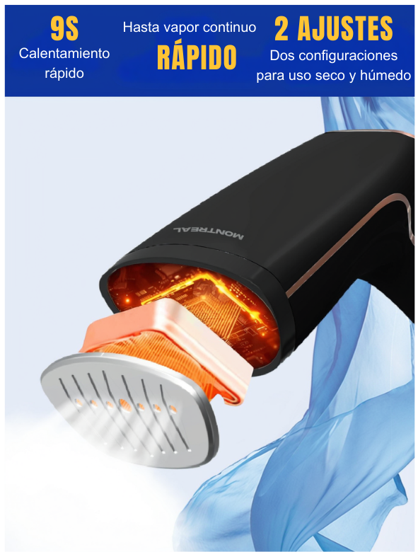 VAPORIZADOR DE PRENDAS MONTREAL - VP-1602