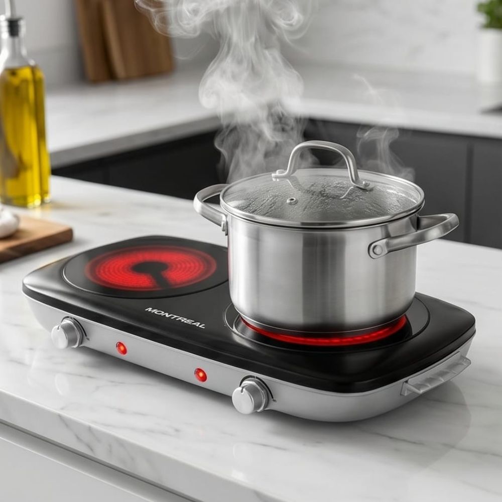 Cocina Vitrocerámica 2H Montreal JL-3014